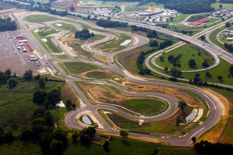 National Corvette Museum Motorsports Park Racetrack Driving
