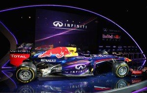 Red Bull reveals the Infiniti RB9 Formula 1 car