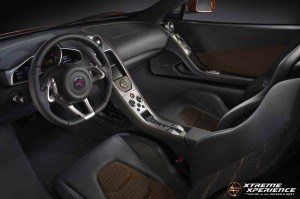 experience the interior of a McLaren MP4-12C
