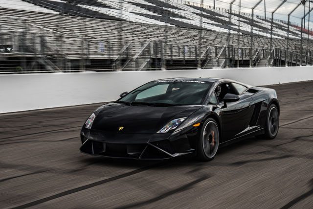 Drive a Lamborghini on a race track