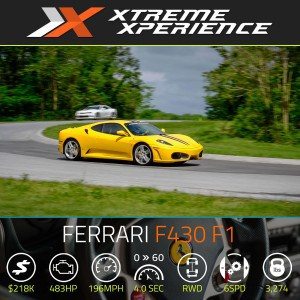 Xtreme Xperience Ferrari F430 specs