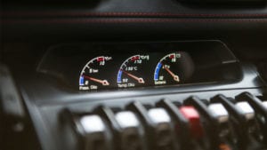 Lamborghini Huracan gauges