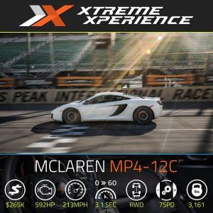 Xtreme Xperience McLaren MP4-12c specs