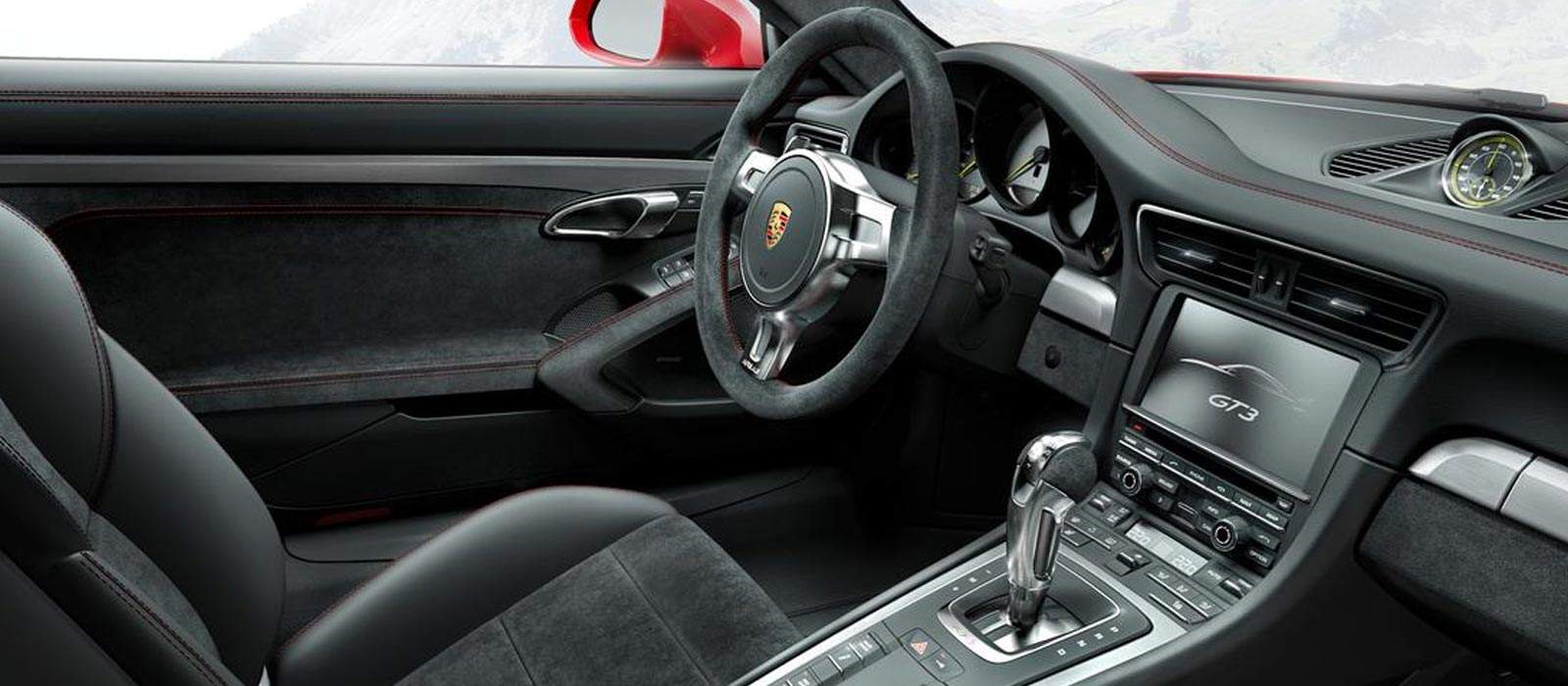 Porsche GT3 Interior