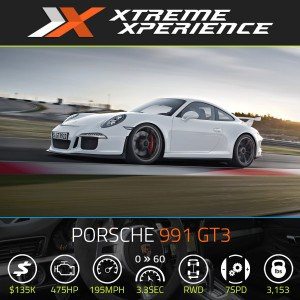 Xtreme Xperience Porsche 991 GT3 Specs