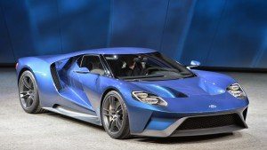 Passenger front view of Ford GT Concept