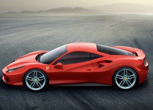 Photo profile of Ferrari 488 GTB