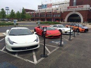 photo of xtreme xperience supercars at toyota park car meet