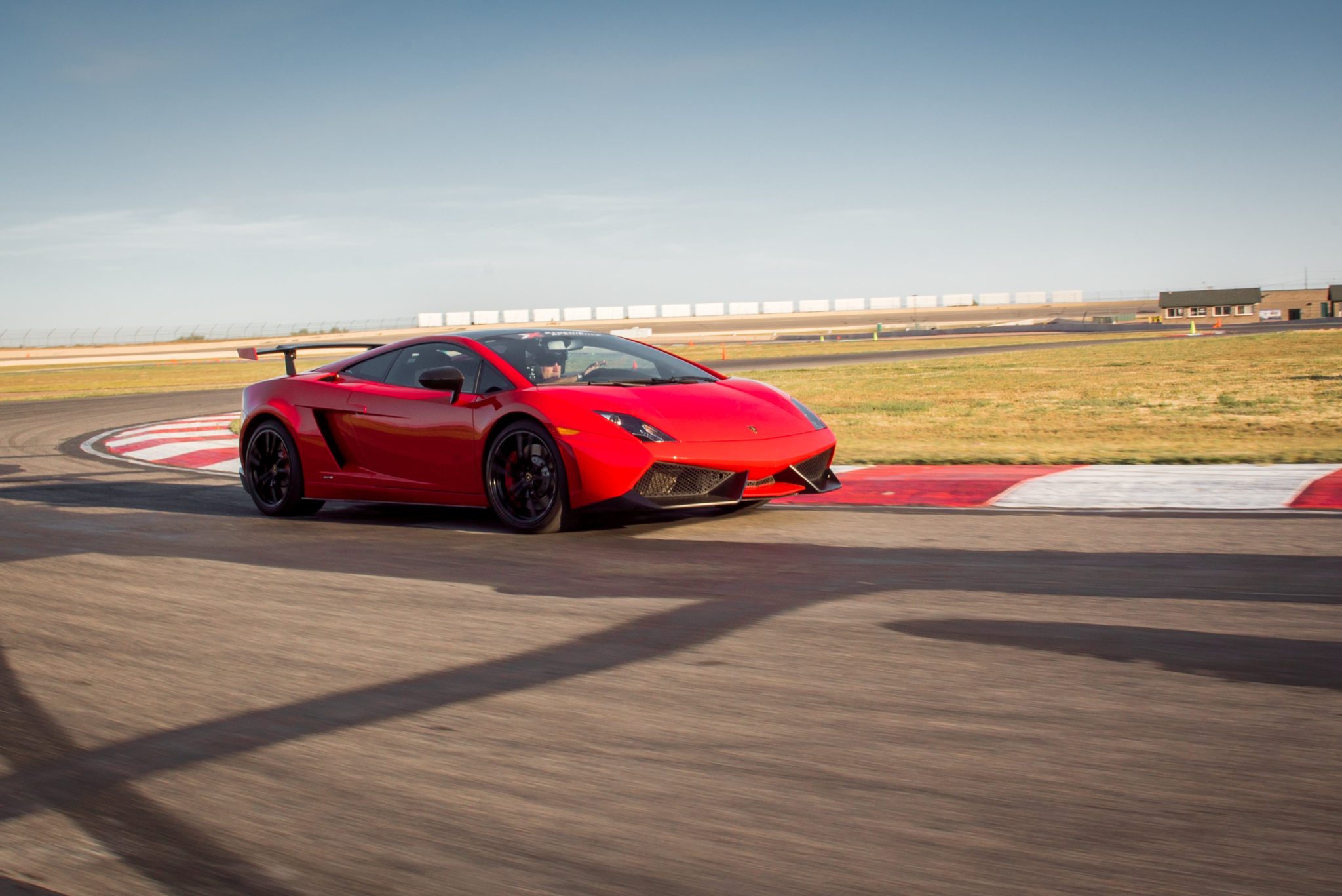 image of xtreme xperience super trofeo stradale on the racetrack