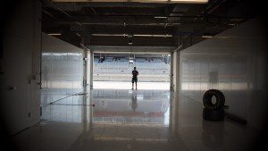 The tunnels leading to pit lane at Circuit of the Americas