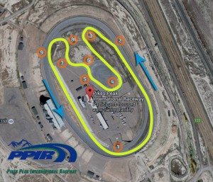 image ppir pikes peak international raceway track map, labeled turn by turn xtreme xperience