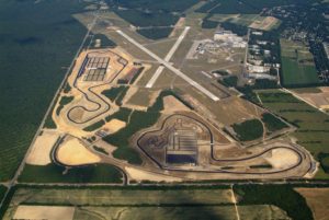 aerial view of thunder bolt raceway at NJMP