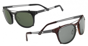 Image of Serengeti Enzo Eyeglasses sunglasses in black and brown