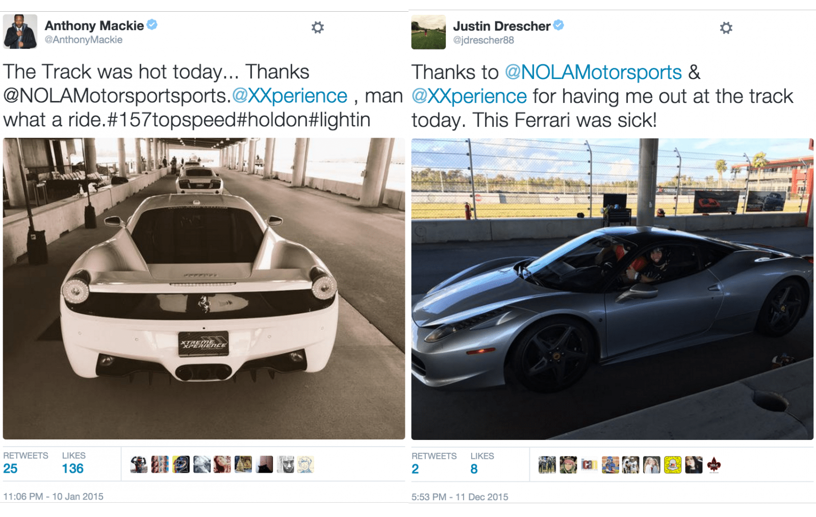 Image Tweets from the track by Anthony Mackie and Justin Drescher with xtreme xperience