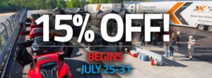 week four summer promotion xtreme xperience 15% off