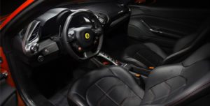 Ferrari 488 gtb driver's side interior black leather 690x350 ferrari 488 gtb dashboard xtreme xperience