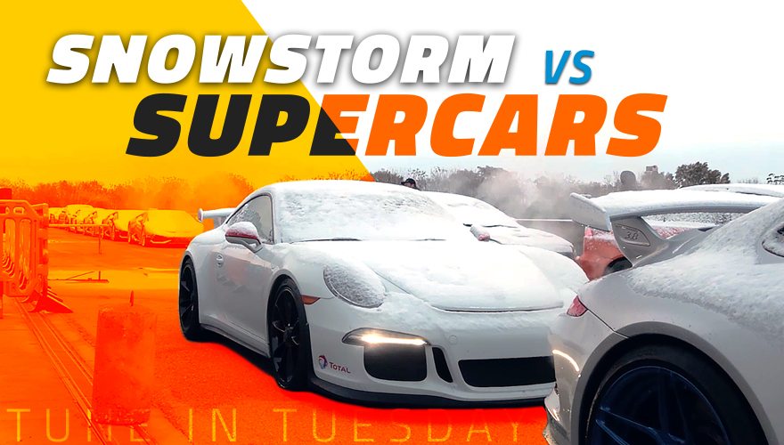 supercar snowstorm vlog feat image