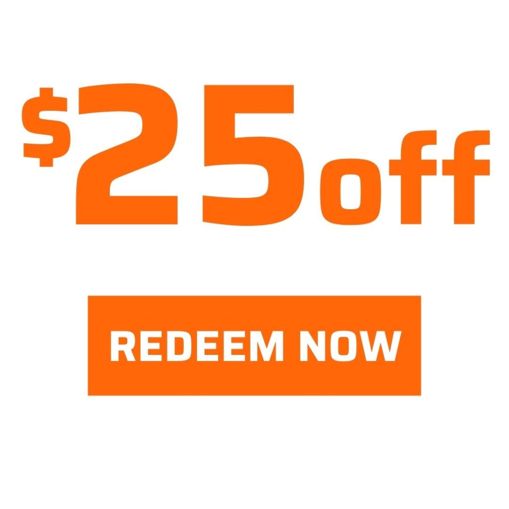 $25 off discount