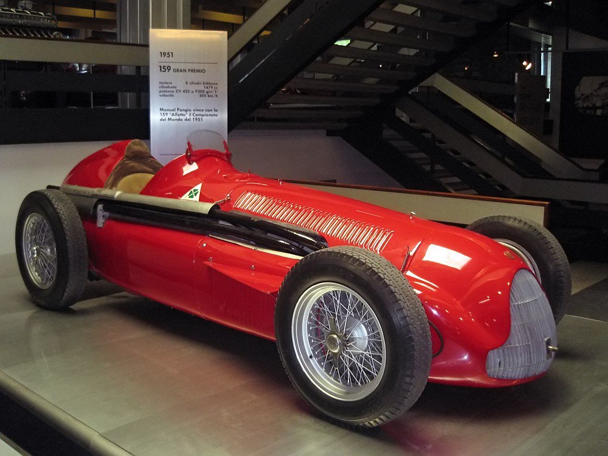 Juan Manuel Fangio’s Alfa Romeo 159 