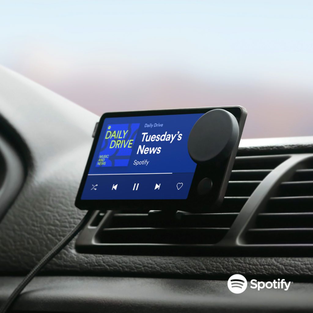 Car Thing do Spotify para seleção de músicas sem as mãos